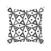 Simple Style Home Decoration Abstract Geometric Grid Black and White Lines Light Luxury Sofa Waist Support Pillow Cover Cushion