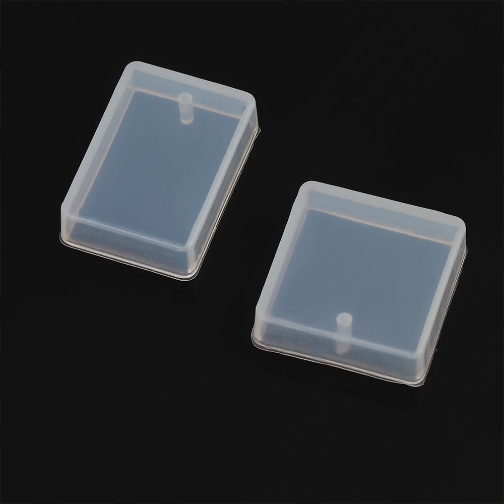 Oval Square Round Resin 5pieces/set Glue DIY Silicone Decorative Mold Mould Tool Jewelry Making