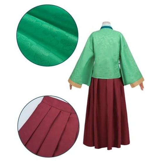 NOKIJP Maomao Cosplay Kostým Kočka Kusuriya no Hitorigoto Hanfu Služebnický Obleček Jinshi Dokorigo Starobylý Dvorní Styl Kulturní Festival Akce