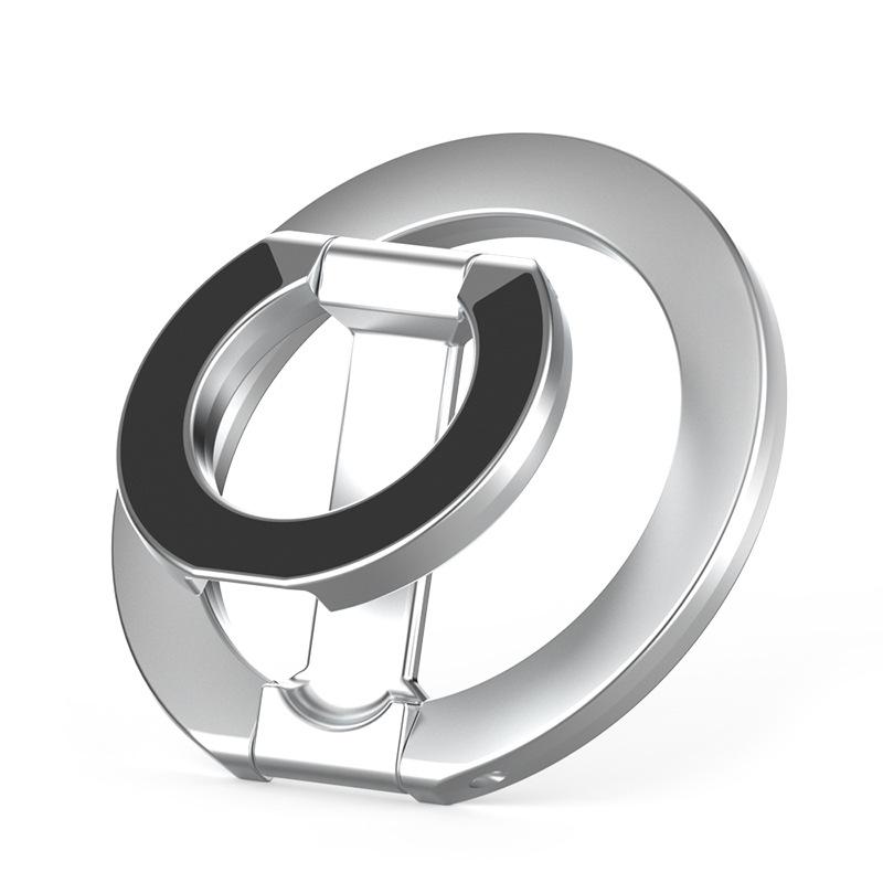 MagSafe Double-Sided Magnetic Phone Holder with Rotating Ring