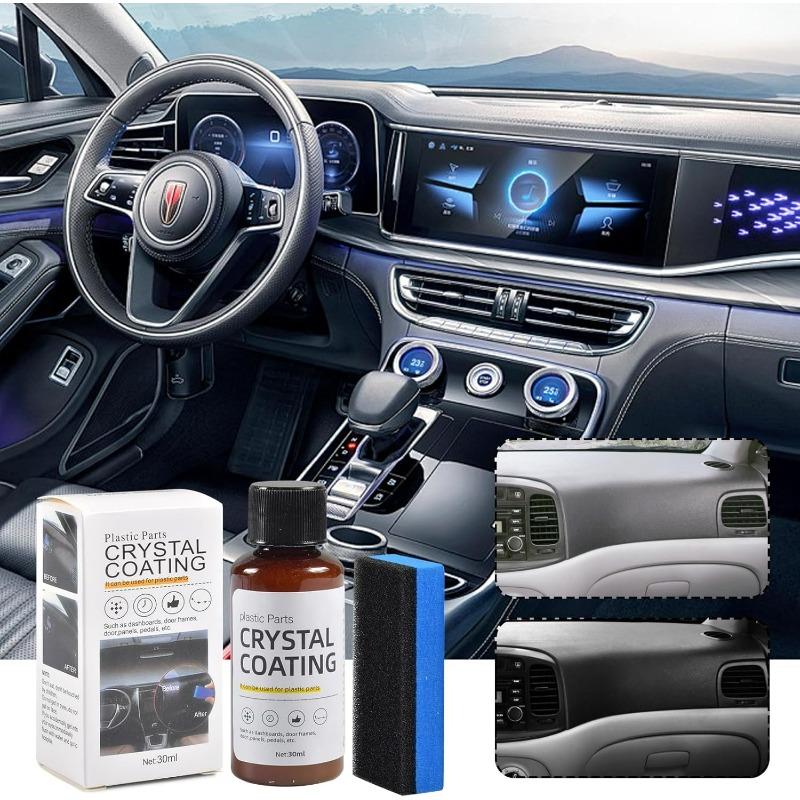 Car Plastic Leather Restorer Spray Engine Bay Cleaner  Polish Cleaner Coating Agent Ceramic Coating Spray Car Cleaning Tool