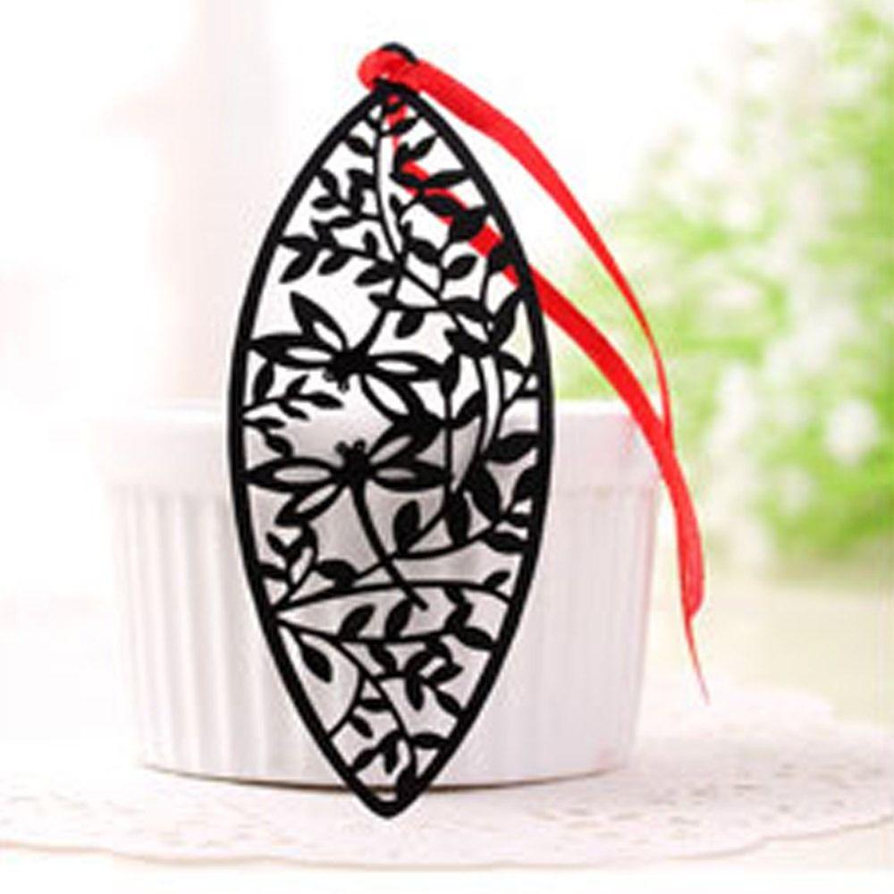 Metal Book Page Pagination Chinese Style Book Page Marker Portable Hollow Bookmark