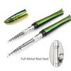 Portable Pen Fishing Rod Mini Pocket Fishing Rod with Spinning Kit for Travel Saltwater Freshwater Fishing