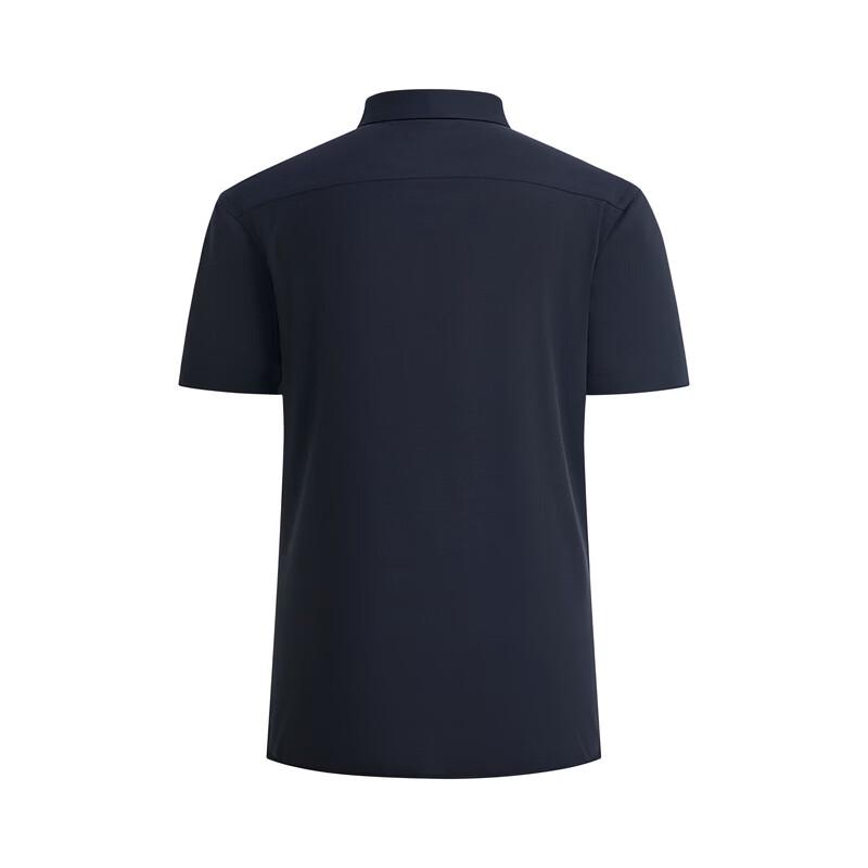 JOEONE Men's Cool-Touch Antibacterial Easy-Care Short-Sleeve Shirt