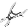 Hose Pinch Off Plier, Line Pinch Off Plier Ratcheting Jaws Swiveling Universal for Automobile Radiator Brake Coolant Pipes(8in)