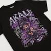 Akali Cute Chibi League of Legends T-Shirt, Rogue Assassin Graphic Tee, Vintage Anime Style Ninja Shirt, Y2K Gaming Streetwear