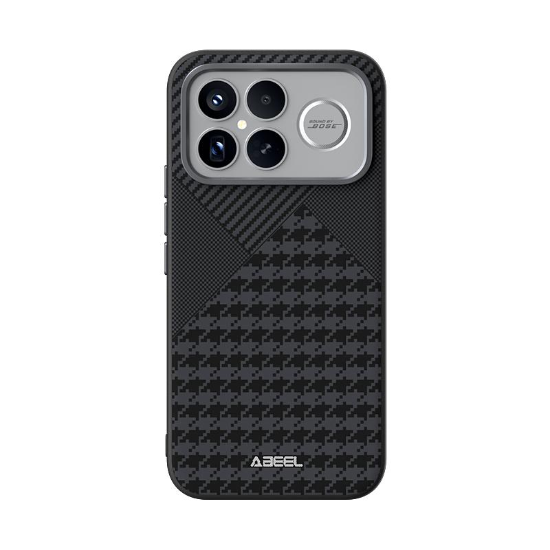 For Xiaomi Redmi K90 Pro Max Magsafe Wireless Charging Super Series Carbon Grid Pattern Camera Circle Mobile Phone Cases Cover