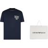 EMPORIO ARMANI SS24 T Shirt Unisex Marine Blue 3D1TA2-1JUVZ-09R4