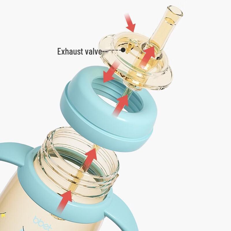 Barbie Elephant Kids 2-in-1 Straw Cup & Bottle