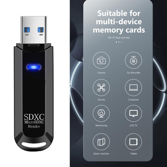 USB3.0 Card Reader Multifunctional High Speed SD/TF Card Support Storage Card Reader Mobile Phone Accessories