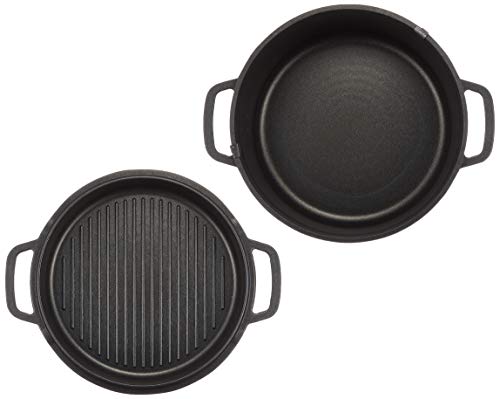 Cotta Waterless Cooking Pot, Black, Diameter: 24cm, Height: 11.5cm, Lid: 3.5cm, 91469