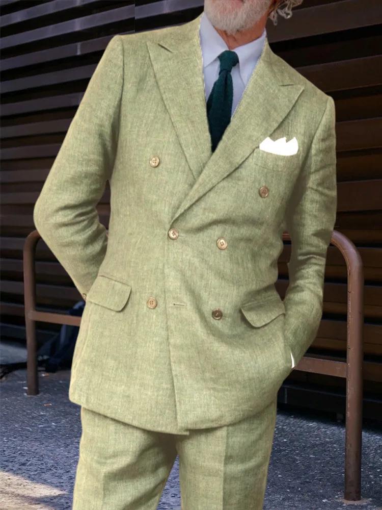 Men`s Elegant Two-Piece Banquet Suit -