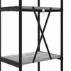 Bookshelf Grey Sonoma 40 x 30 x 109 cm Engineered Wood