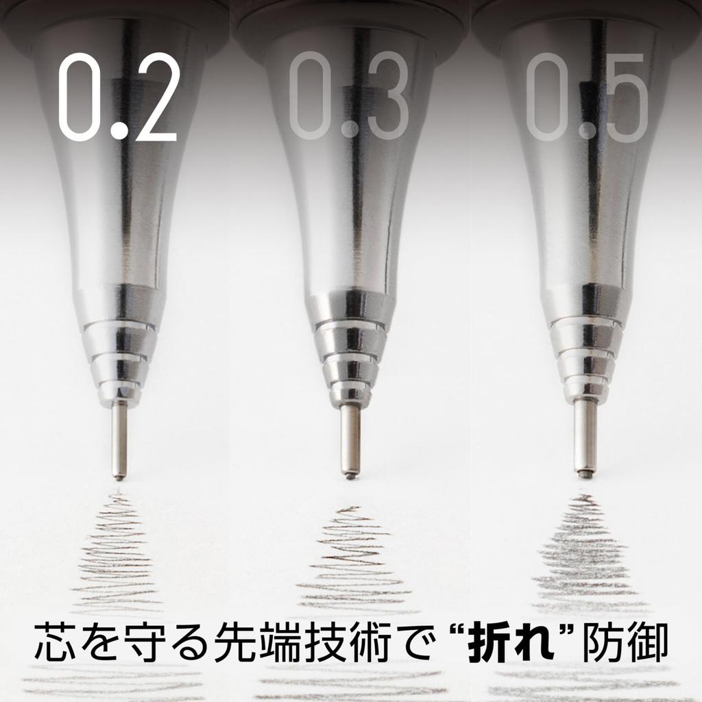 PENTEL Mechanical Pencil Orenz Metal Grip 02 Turquoise Blue XPP1002G2-S2