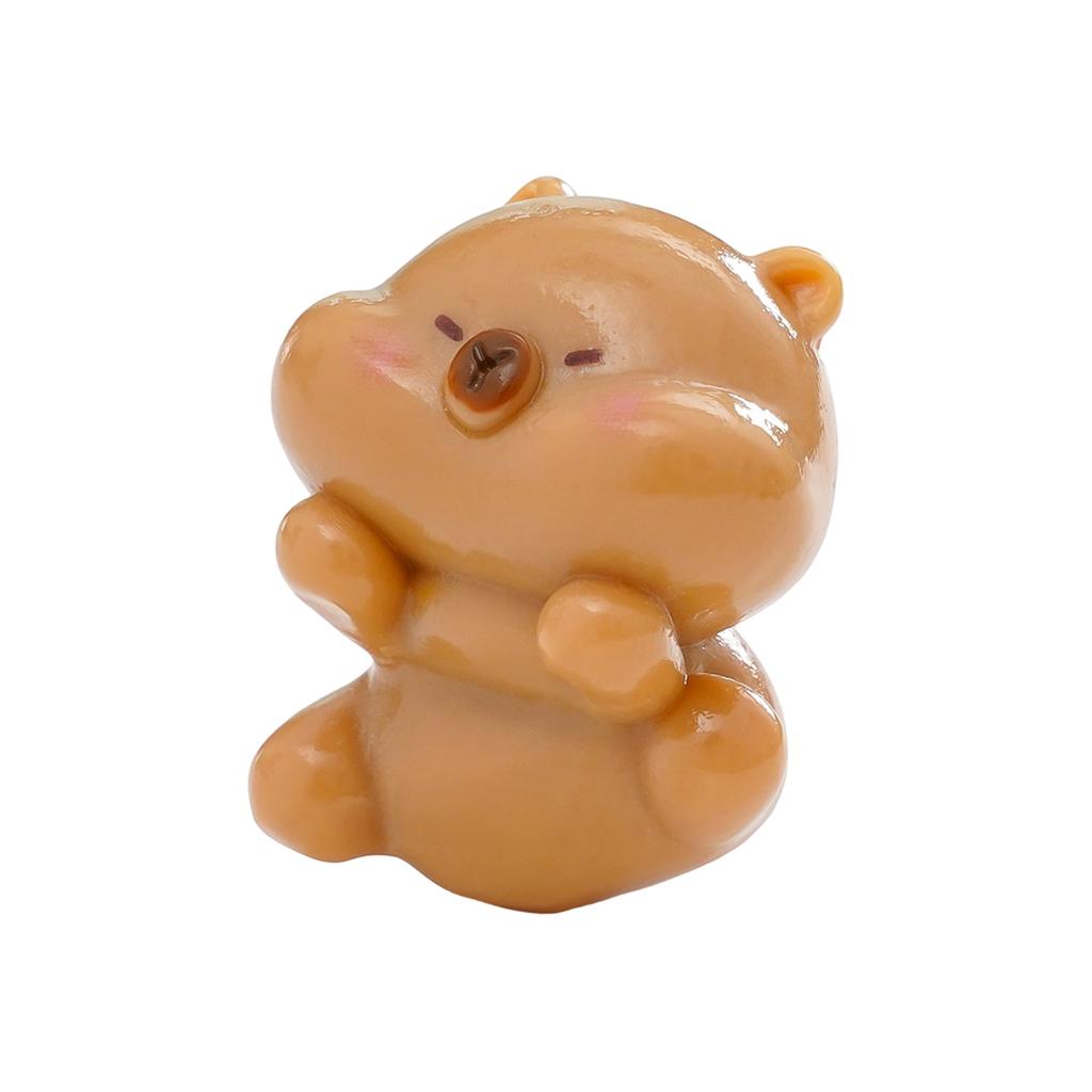 Cute & Pig Lying Animal Figurines, DIY Decor Accessories, Car & Desktop Small Ornaments