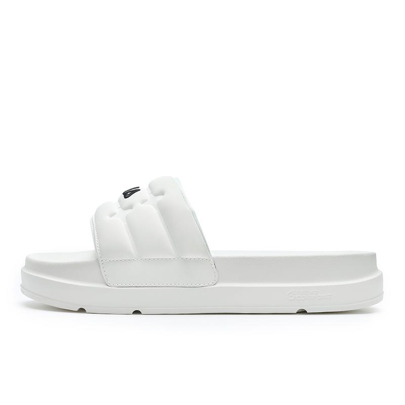 FILA Drifter Fashion Versatile Casual Slip-On Sandals Women Footwear White F12W422502FSW