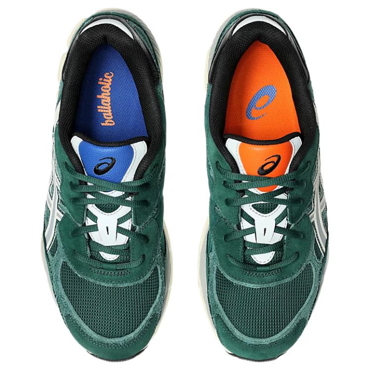 Ballaholic x ASICS Gel NYC Jewel Green Унісекс Кросівки Айворі