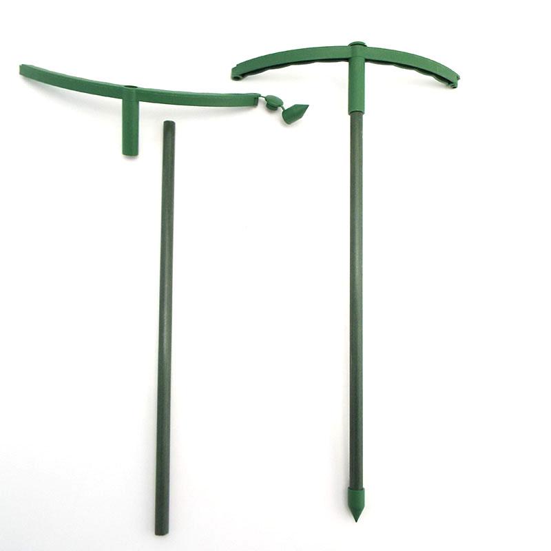 5 Stück Gartenblume Kunststoff Pflanzenständer Stützpfahl Halter Blumentopf Klettern für Tomate Gewächshaus Stange Obstgarten Bonsai Werkzeug