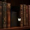Lampă de Bibliotecă Anti-orbire Felinar de Bibliotecă, Iluminat Decorativ pentru Rafturi de Cărți, Pălărie de Vrăjitoare pentru Colțul de Lectură, Suport de Cărți din Fier Vintage Stil European Metalic cu