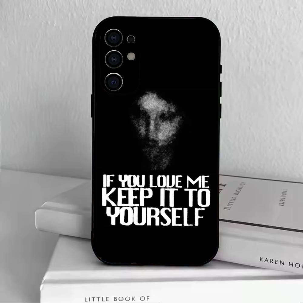

E-Ethel Cain Perverts Phone Case Black Silicone Soft For Samsung S25,S24,S21,S22,S23,S30,Ultra,S20,Plus,Fe,Lite Samsung S21plus