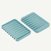 Silicone Non-Slip Soap Holder and Bathroom Storage Tray