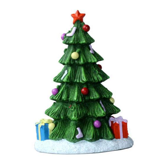 Christmas Tree Aquarium Ornament Realistic Appearance Fish Tank Decoration Resin Figurine Landscape Decor