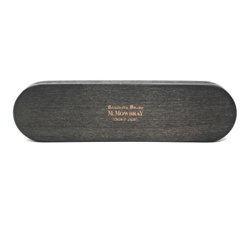 M.MOWBRAY SANOHATA Brush, Finishing Brush for Shine and Polishing, Made in Japan with Pig Bristles