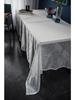 Modern Lace Tablecloth Hollow Decorative Cover Cloth Napkin Coffee Table Village White Jacquard Photo Background Cloth