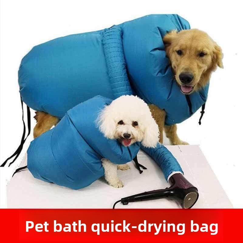 Saco de Secagem para Animais de Estimação, Maravilha para Secar Cabelo, Cão, Gato, Cão Grande Especial para Banho Secador de Cabelo de Secagem Rápida, Saco de Secagem Automático