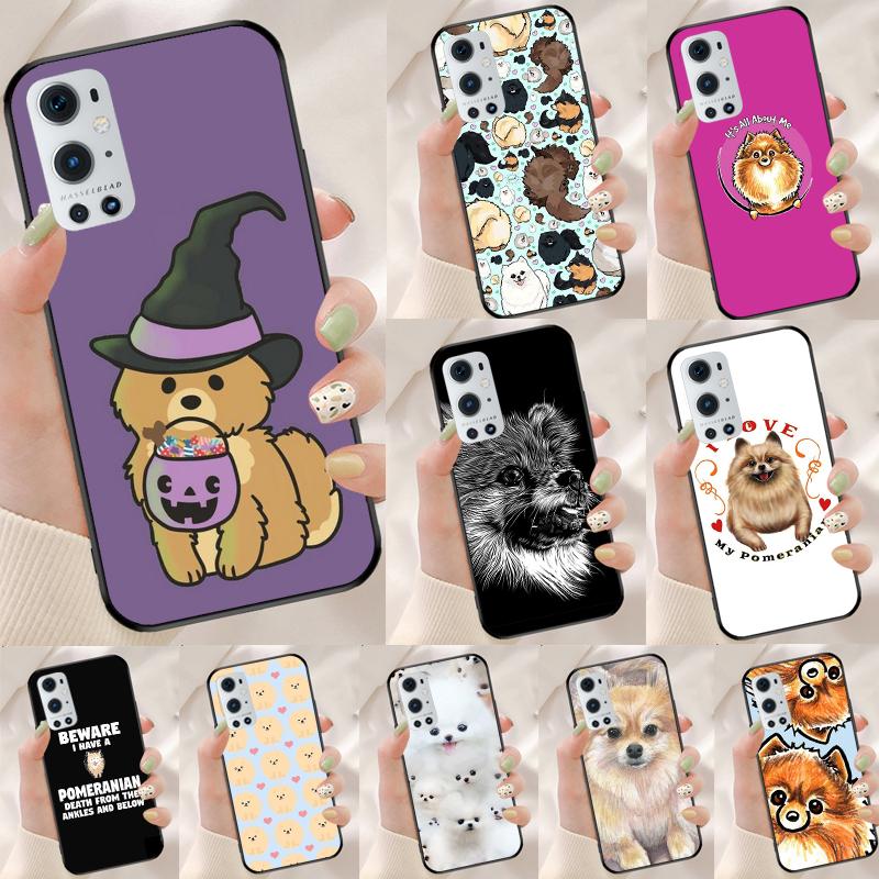 Pomeranian Watercolor Dog For Realme 13 12 10 11 14 Pro Plus GT 6 5 6T GT7 Pro C55 C53 C51 C21Y C25S C75 C67 C61 Case