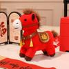 Plush Horse Doll With Pp Cotton Fill For Chinese New Year Celebrations