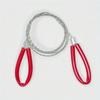 1Pc Leather Cover Stainless Steel Wire Saw Wilderness Survival Outdoor Camping Hike Mini Hand Pulled Rope Saw Survival Equipment