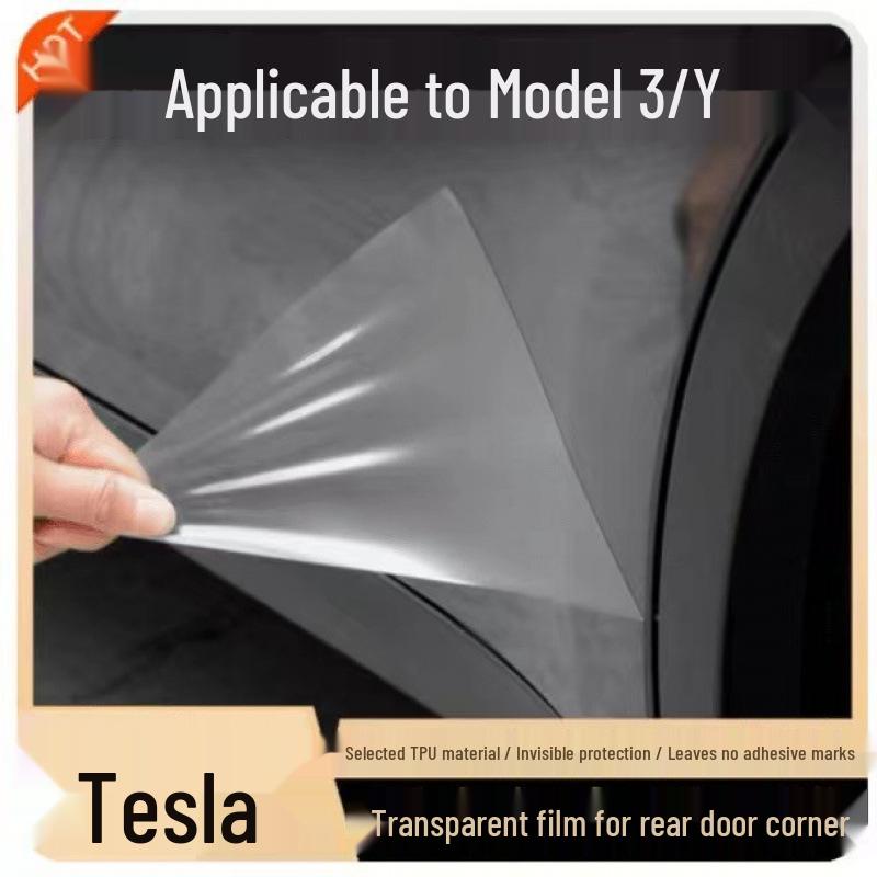 Tesla Model Y/3 Rear Door TPU Protective Film