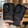 Phone Case: 2D flat, suitable for Samsung Galaxy A34 A35 M05 M06 S20 S22 S21 FE Plus 5G protective case, cute soft black cat in the dark, perfect Chri