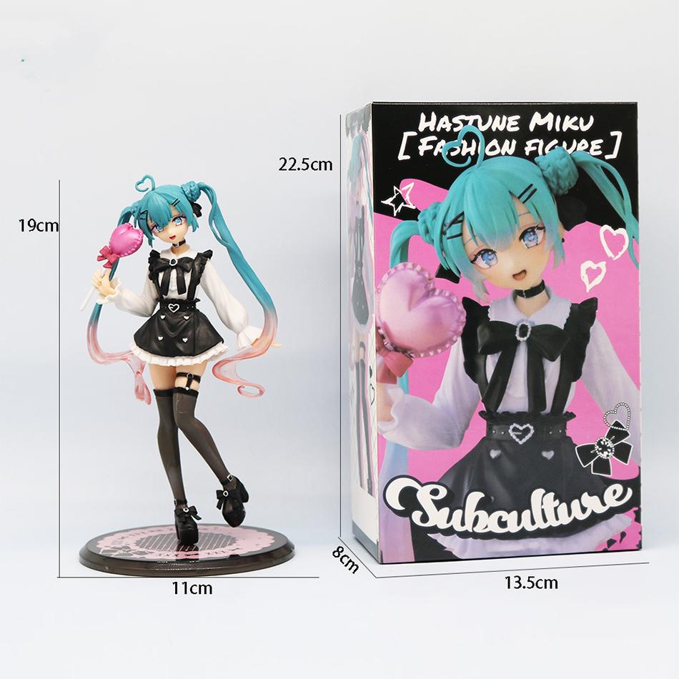 20CM Аніме Hatsune Miku X Cinnamoroll Figure Аніме Peripheral Колекційні моделі Декоративні прикраси Діти Kawaii Подарунок