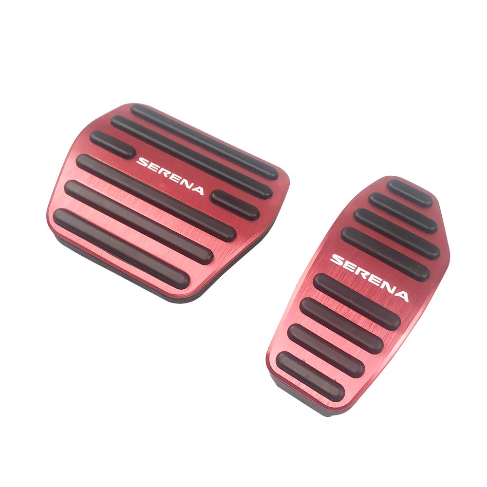 

LEXLEYS Nissan New Serena C27 Series (Including e-Power), Aluminum Pedal, Axle, Brake Cover, Anti-Slip, красный