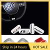 2026 Neu Für VOLKSWAGEN VW 3D Aluminiumlegierung Rline Emblem Auto Lenkrad Aufkleber Zubehör Für Volkswagen GTI Polo Golf Pa