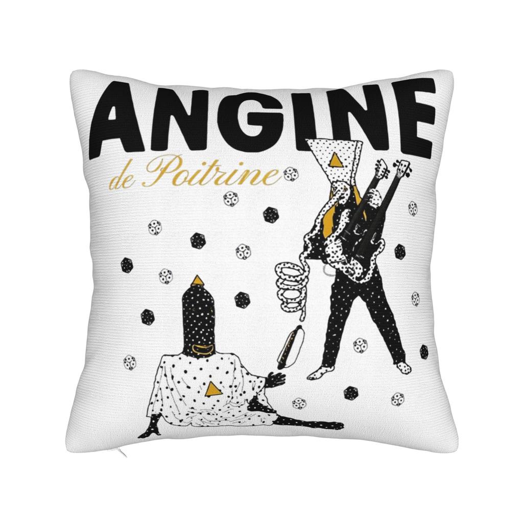 Metal Angine de Poitrine Rock Music Square Pillowcases Polyester Home Cushion Case Creative Decorative Pillow Cover