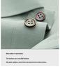 Hochwertiges Herren-Polohemd, Ammoniak-Finish, doppelseitiges Piqué, Umlegekragen, Kurzarm, Business Casual Teamuniform