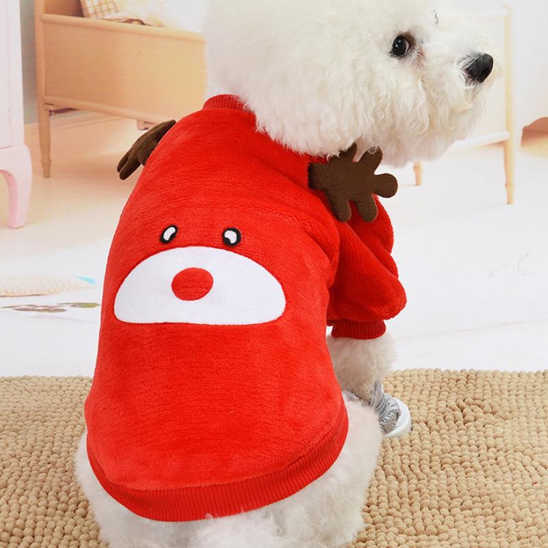 Flanelové oblečky pro psy Podzim Zima Oblečení pro malé psy Měkké Oblečení pro štěňata Čivava Yorkshire Oblečení Psí doplněk