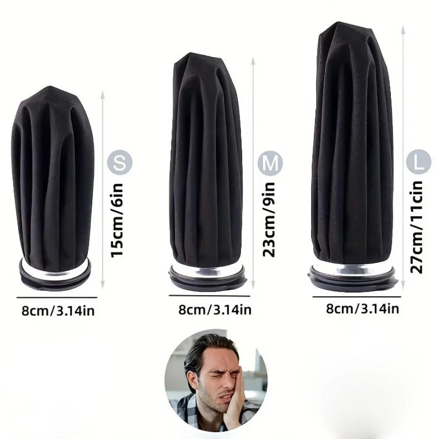 Ice Packs for Injuries Reusable 4 Pcs Cold & Hot Water Pack for Knee Shoulder Ankle Foot Elbow Face Finger, Soft Warm Heat Bag