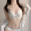 Female Spring and Summer Sexy Lace Small Chest Gathers No Underwire Flat Chest Special Underwear
