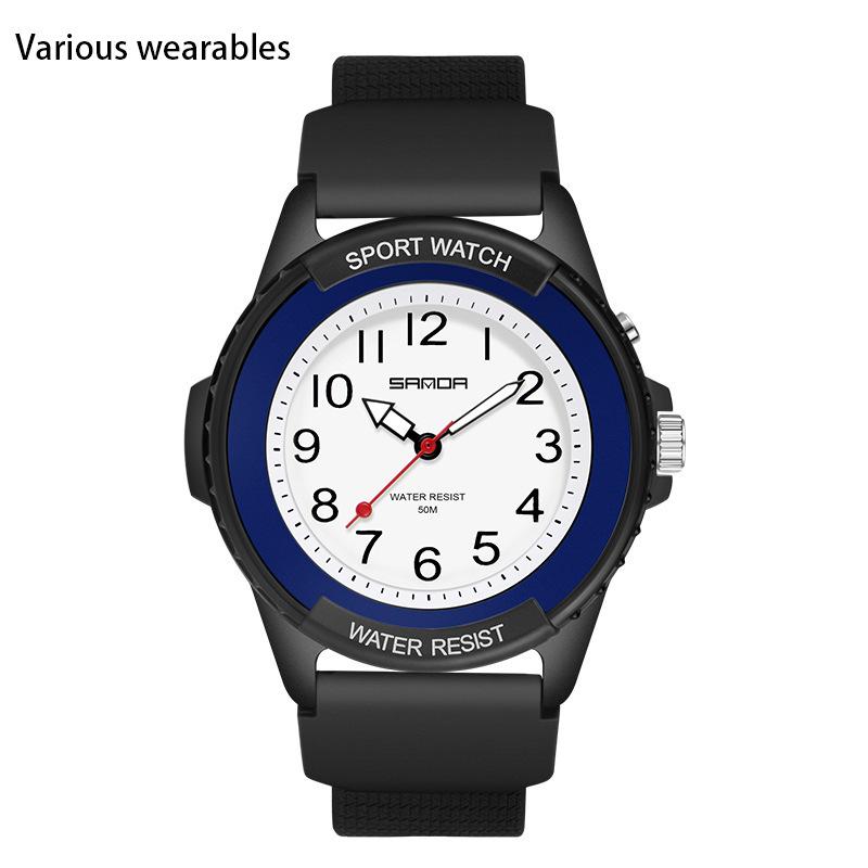 

Новый стиль одинарный механизм электронные часы для спорта на открытом воздухе модные часы легкий механизм