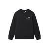Fila Heritage Series Back Letter Logo Printed Pullover Sweatshirt Men Sweatshirt Black F11M318212F-BK