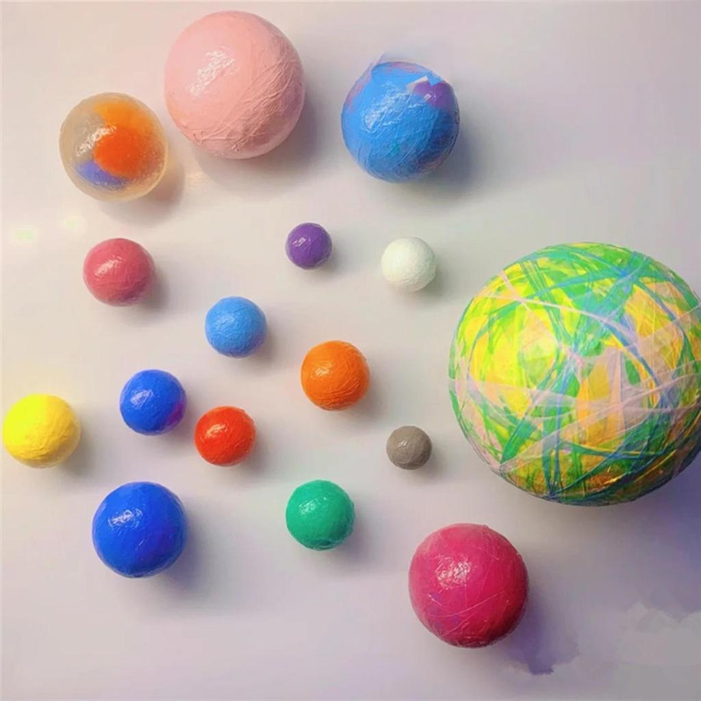 6 bucăți benzi lipicioase cu bile Jucării educaționale adezive creative pentru petreceri de relaxare