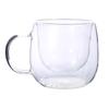 2pcs Heat Resistant Coffee Cup 300ml Tumbler Mug Home Bar Double Wall Glass Cup Set  Couples Gift