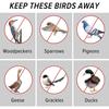 Anti Bird Pigeon Repellent Tape Bird Scare Tape Flashing Reflective Tape Double-sided Bird Repeller Pest Control Ribbon