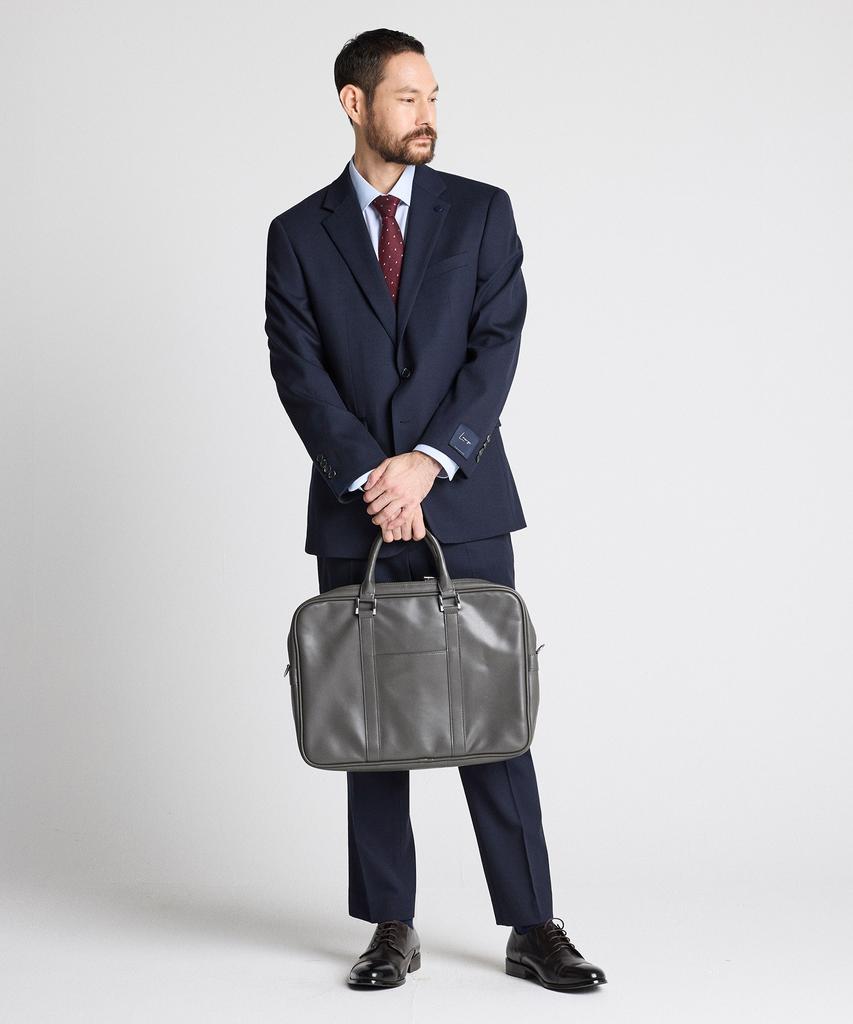 STCO [Black Label] Wool Solid Stretch Suit Navy (Classic)_Ssjvc91Csn