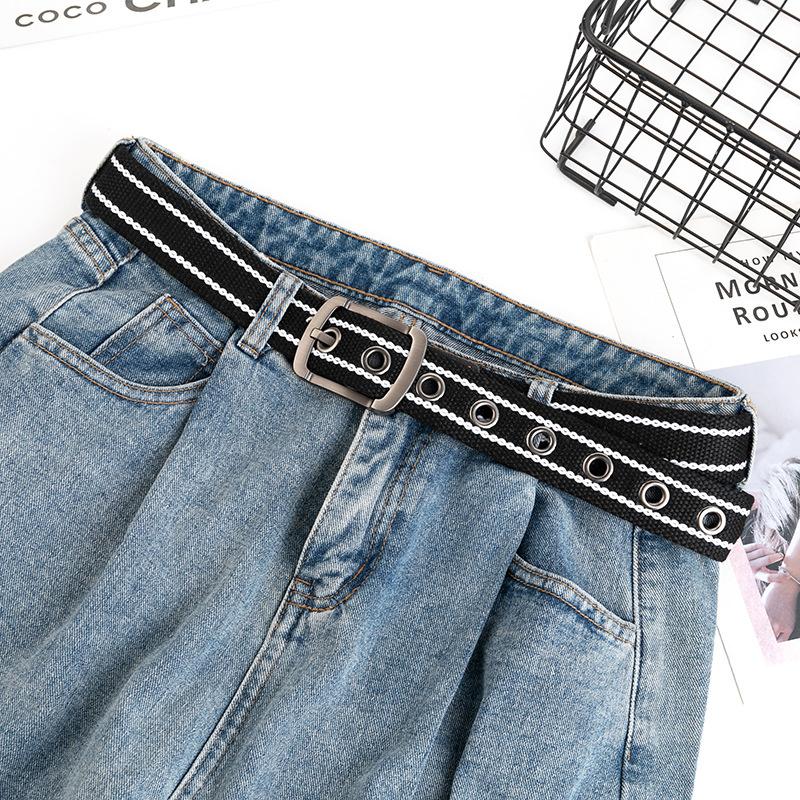 LUDIVIS Canvas Belt Outdoor Tactical Belt Unisex High Quality Canvas Belts for Jeans Male Luxury Casual Straps Ceintures