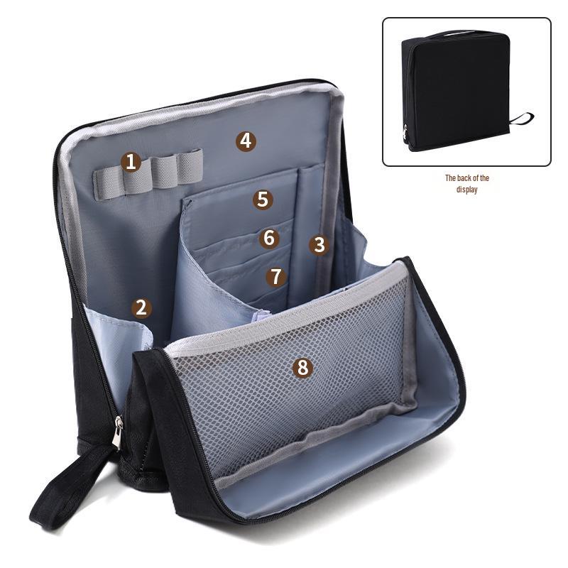 Вместительный пенал-органайзер - для путешествий и рабочего стола